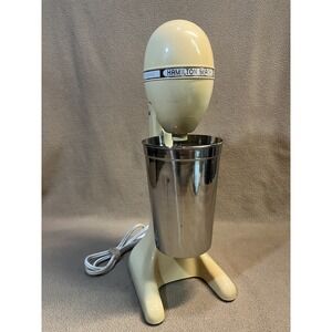Hamilton Beach DrinkMaster Classic Milkshake Maker Cream 2 Speed Mixer with Cup